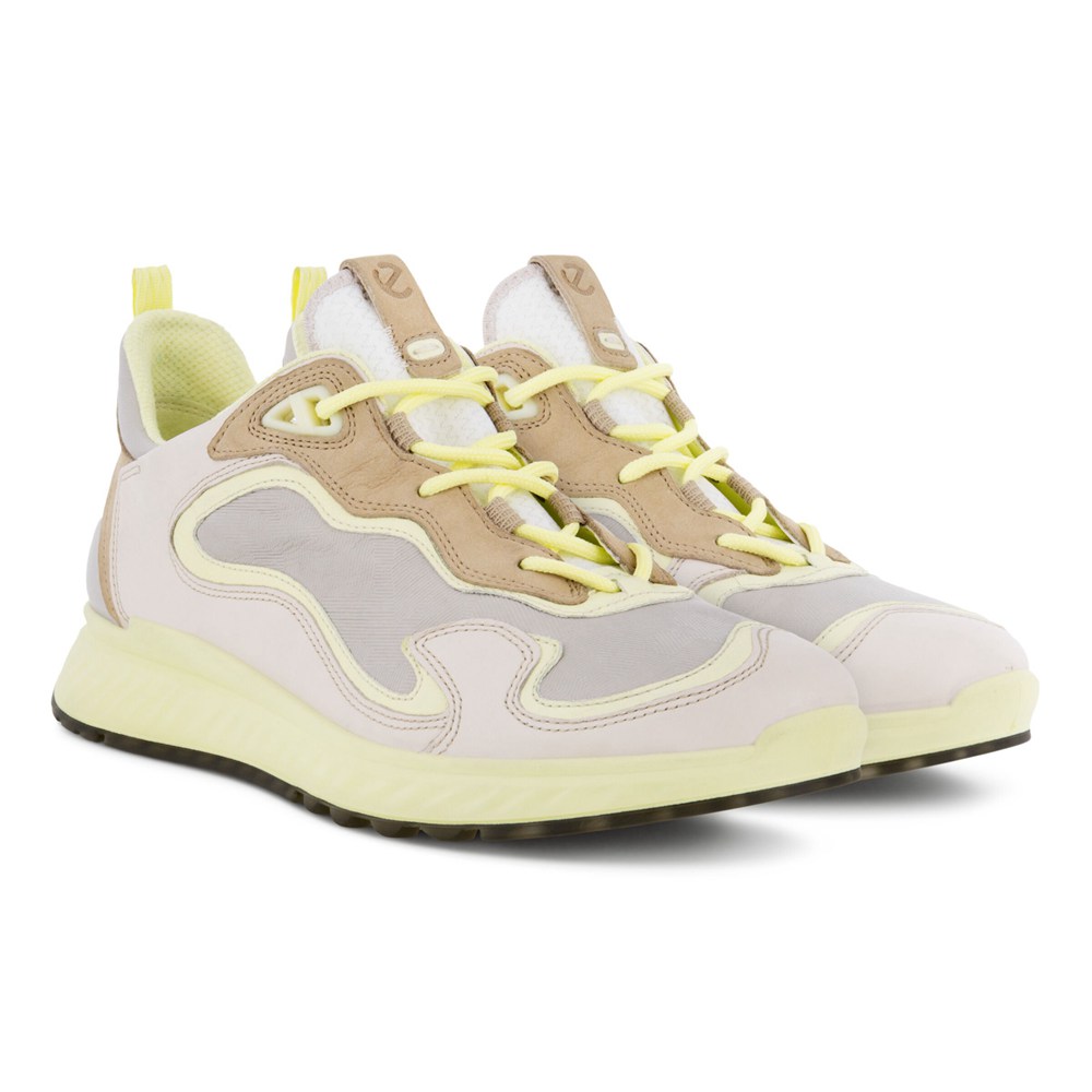 Tenis Mujer - ECCO St.1 Laced - Beige - TUC162097